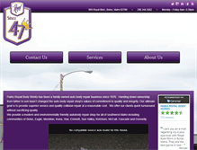 Tablet Screenshot of parksroyal.com